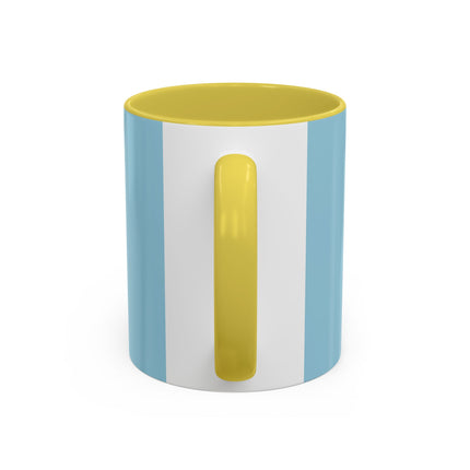 ☕🎄 Christmas Tea In The Snow Garden Colorful Mug – Art Deco Holiday Friendship
