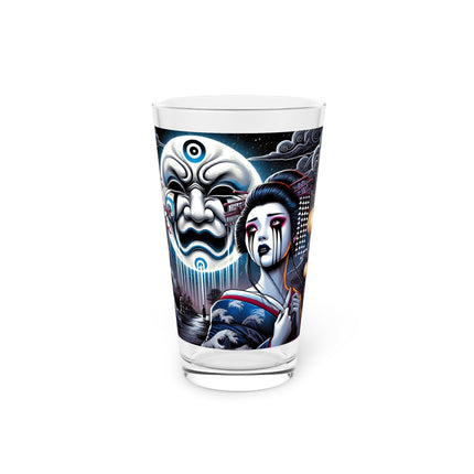Geisha’s Black Ink Tears Glass, 16oz