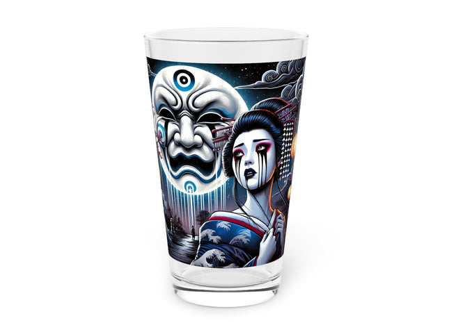 Geisha’s Black Ink Tears Glass, 16oz