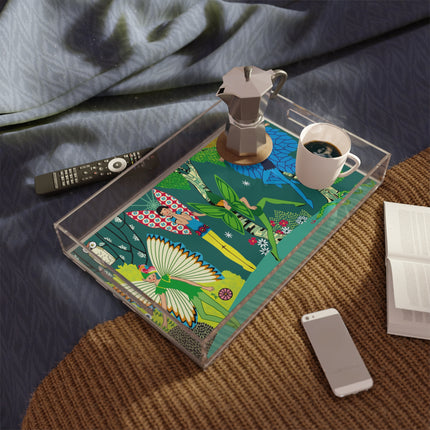 Enchanting Fairies of A Midsummer Night's Dream Acrylic Serving Tray