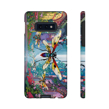 Neon Swarm Phone Cases