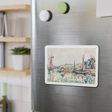 Concarneau by Paul Signac Die-Cut Magnets (4 Sizes)