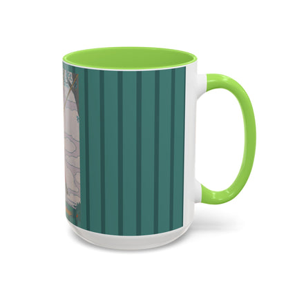 La balançoire by Georges Lepape Colorful Mugs (11oz, 15oz)
