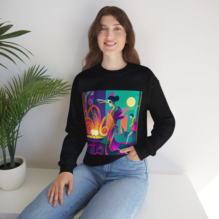Dance of the Skeleton Ballerinas Unisex Heavy Blend™ Crewneck Sweatshirt
