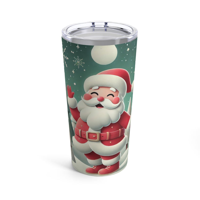 Santa's Joyful Night Tumbler 20oz