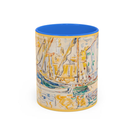 Saint-Tropez by Paul Signac Colorful Mugs (11oz, 15oz)