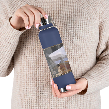 Open Window by Juan Gris Copper Vacuum Insulated Bottle, 22oz