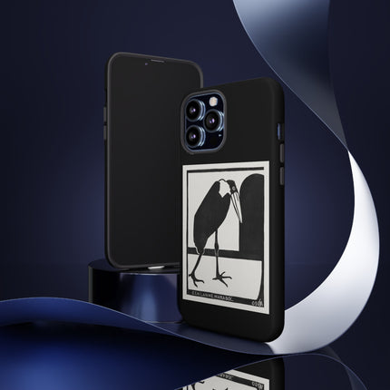 A Lame Marabou by Samuel Jessurun de Mesquita Phone Cases