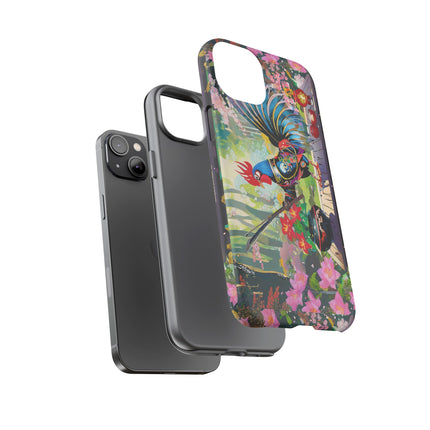 Cyberpunk Rooster Phone Cases