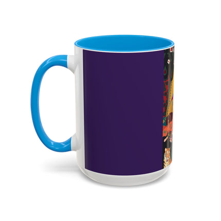 The Jewel Pavilion Colorful Mug (11oz, 15oz) – Royal Elegance, Peacock Beauty & Jewel-Toned Splendor