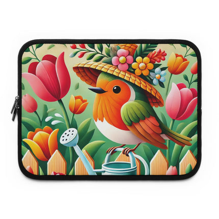 The Little Garden Tender Laptop Sleeve – Sunshine, Care & Storybook Charm