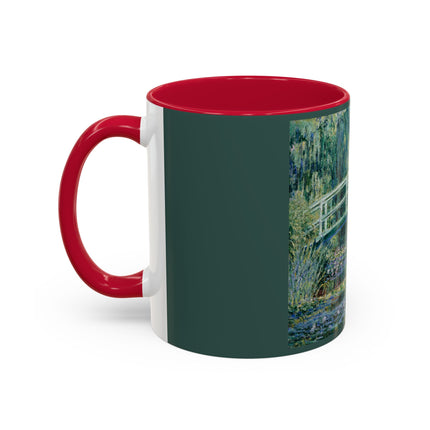 Water Lilies and Japanese Bridge by Claude Monet Colorful Mugs (11oz, 15oz)