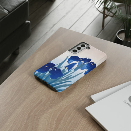 Iris Flowers by Ohara Koson Phone Cases