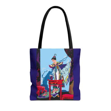 A Visual Journey by Umberto Brunelleschi Tote Bag (AOP)