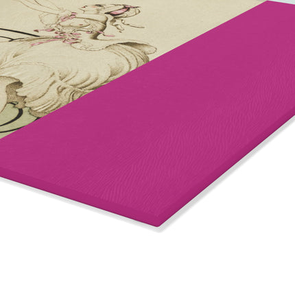 Sur talons rouges (On Red Heels) pl 02 by Gerda Wegener Glass Cutting Board
