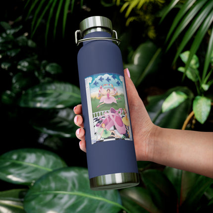 Graceful Enchantment Copper Vacuum Insulated Bottle, 22oz