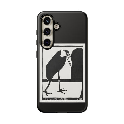 A Lame Marabou by Samuel Jessurun de Mesquita Phone Cases