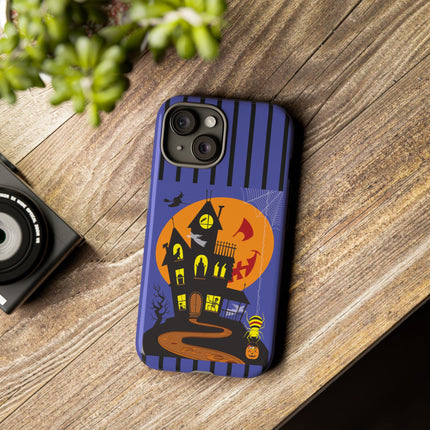 Halloween Night at the Haunted House Phone Cases