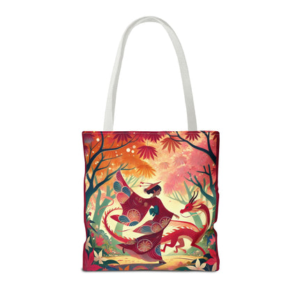 The Dragon Fairy’s Dance Tote Bag – Enchanted Grace & Spring Magic