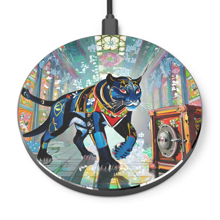 Cyber Panther's Hunt Wireless Charger
