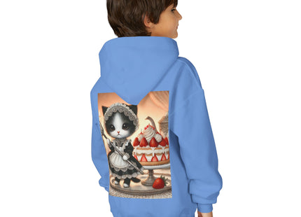 Patisserie Kitten Youth Heavy Blend Hooded Sweatshirt
