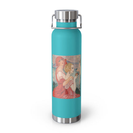 Sur la Route d'Anacapri by Gerda Wegener Copper Vacuum Insulated Bottle, 22oz