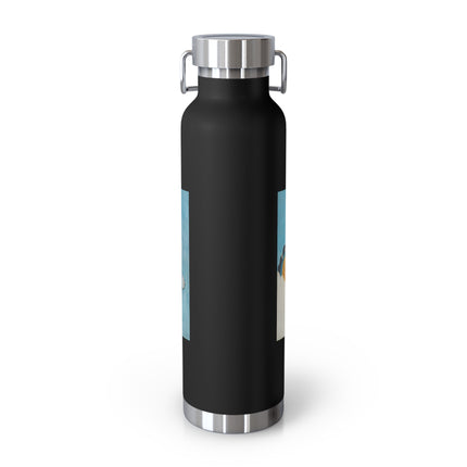 Reproduction of Ladies in Blue by Emile Gilliéron Copper Vacuum Insulated Bottle, 22oz