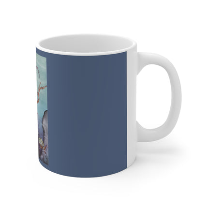 Beautiful Shells by Virginia Frances Sterrett Ceramic Mug 11oz