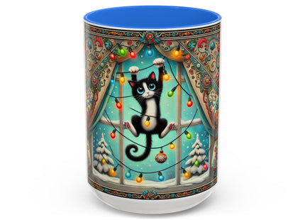 Mischief in Tinselland Colorful Mugs (11oz, 15oz)