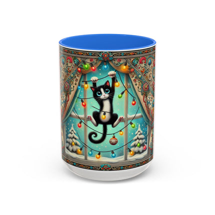 Mischief in Tinselland Colorful Mugs (11oz, 15oz)