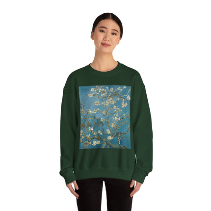 Almond Blossom by Vincent van Gogh Heavy Blend™ Crewneck Sweatshirt