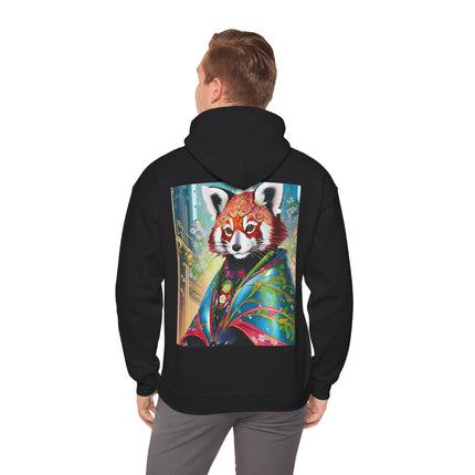 Cybernetic Red Panda – Heavy Blend™ Hooded Sweatshirt