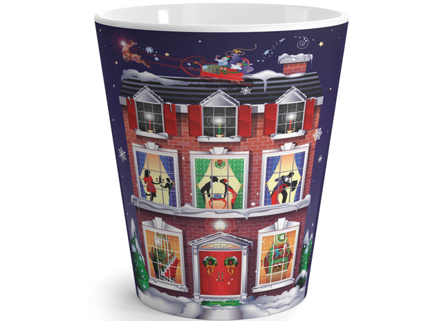 A Christmas Eve Celebration Latte Mug