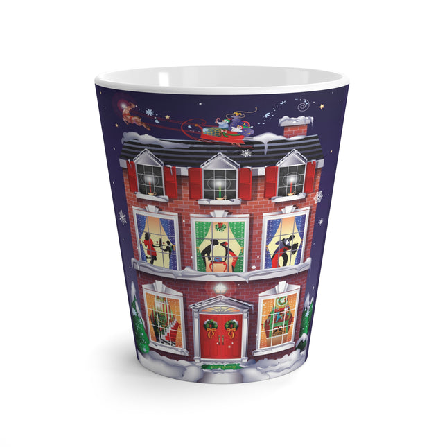 A Christmas Eve Celebration Latte Mug
