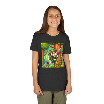 Stealthy Stripes Youth Short Sleeve Tee