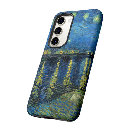 Starry Night Over the Rhone by Vincent Van Gogh Phone Cases
