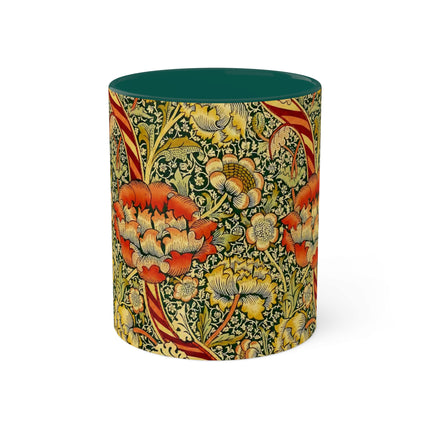 Chintz the Wandle Design by William Morris Colorful Mugs, 11oz