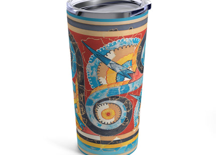 Reproduction of S-Spiral Frieze by Emile Gilliéron Tumbler 20oz
