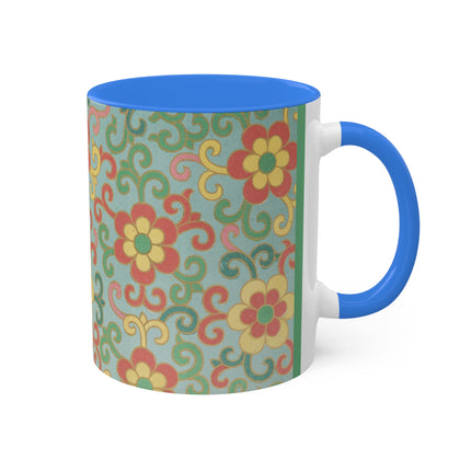 Examples of Chinese Ornament, Pl.09 by Owen Jones Colorful Mugs, 11oz