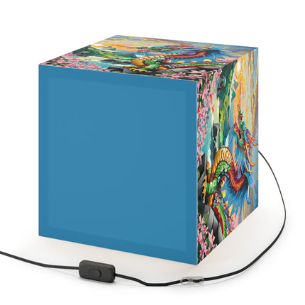 Chinese Dragon Light Cube Lamp