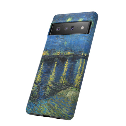 Starry Night Over the Rhone by Vincent Van Gogh Phone Cases