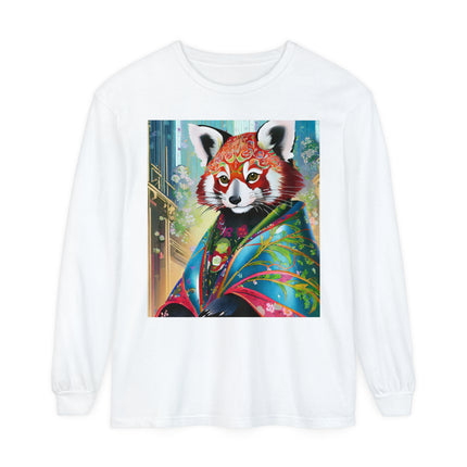 Cybernetic Red Panda Long Sleeve T-Shirt