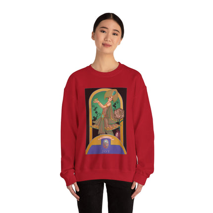 October & Opal, Tourmaline (from the Gem Series) by Sofia Chiostri Heavy Blend™ Crewneck Sweatshirt