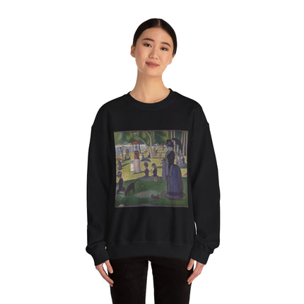 A Sunday on La Grande Jatte by Georges Seurat Heavy Blend™ Crewneck Sweatshirt