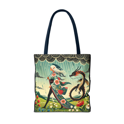 The Dragon Fairy’s Stride Tote Bag – Grace, Strength & Mythic Adventure