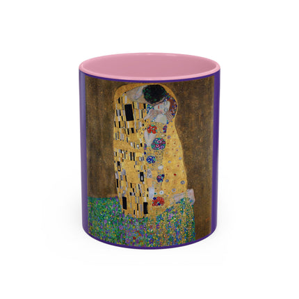 The Kiss by Gustav Klimt Colorful Mugs (11oz, 15oz)