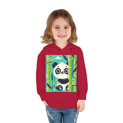 Bamboo Panda Friends Toddler Pullover Fleece Hoodie