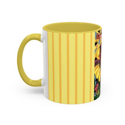 Enchanted Pansy Elegance Colorful Mugs (11oz, 15oz)