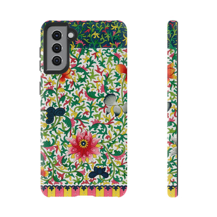 Colorful Floral Pattern by Owen Jones Phone Cases