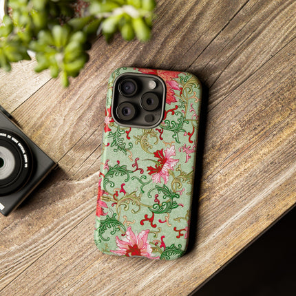 Flower Illustration by Owen Jones Phone Cases